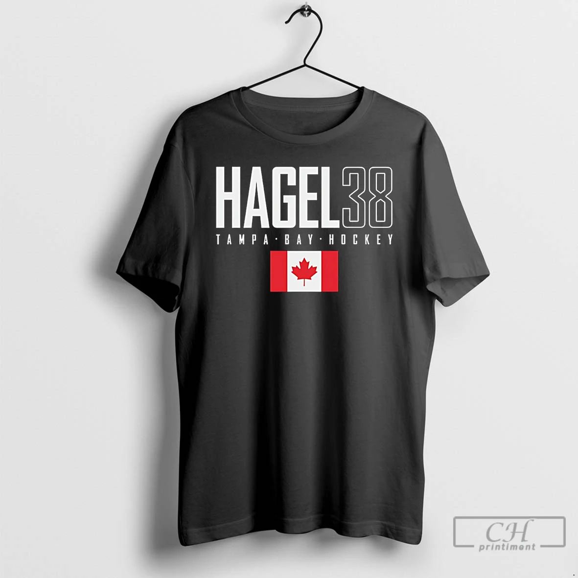 Classic Brandon Hagel Tampa Bay Canada Elite Number - Adult & Kids T-Shirts, Sweatshirts & Hoodies apparel design preview 1