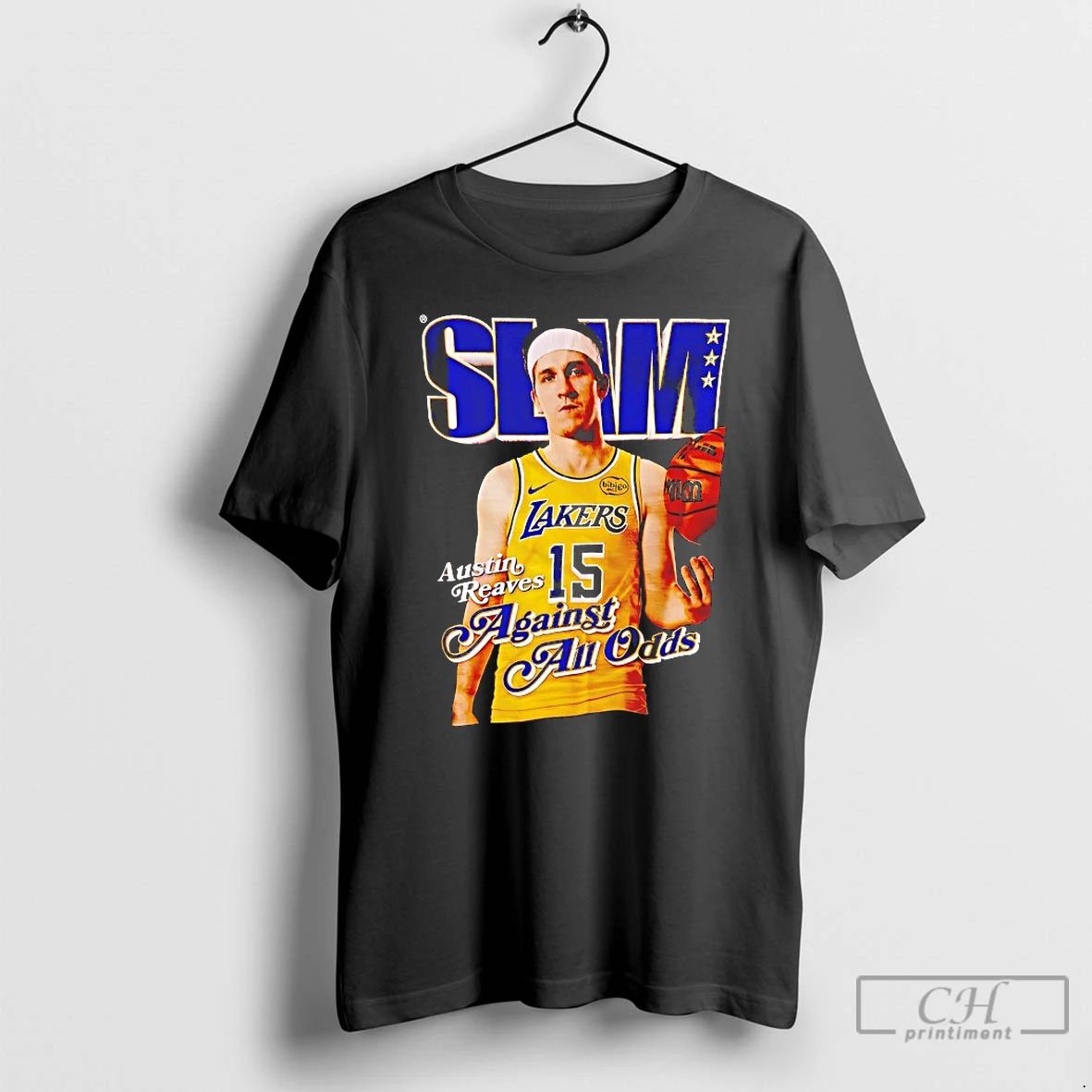 Classic Slam Austin Reaves Against All Odds - Adult & Kids T-Shirts, Sweatshirts & Hoodies apparel design preview 1