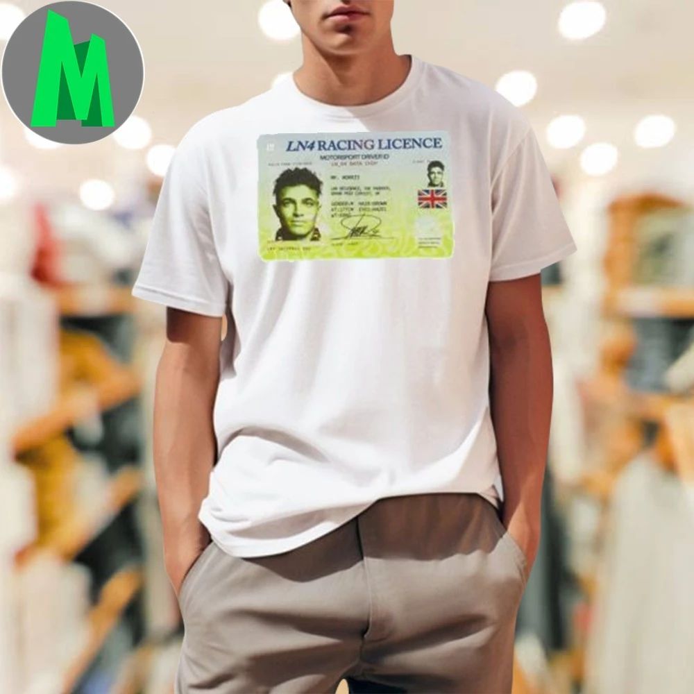 Lando Norris Merch Licence - Adult & Kids T-Shirts, Sweatshirts & Hoodies apparel design preview 1