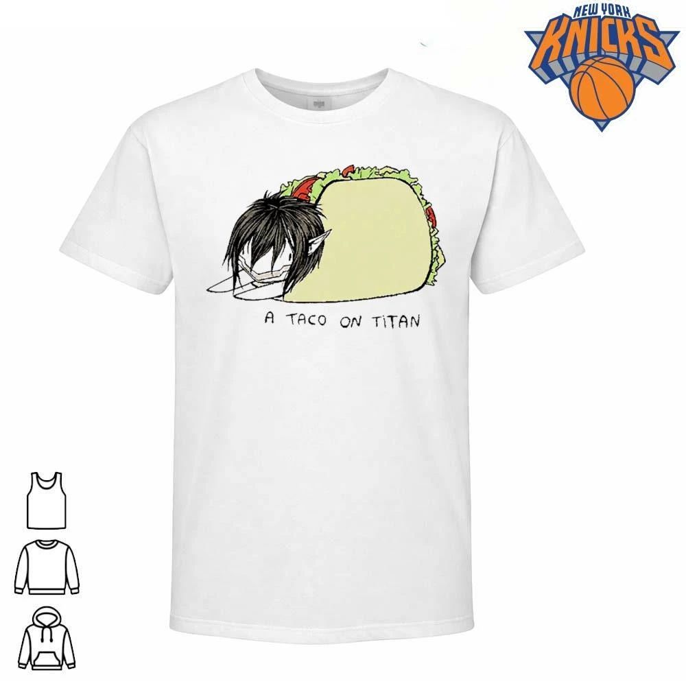 A Taco On Titan Anime Food Parody Eren Jaeger Attack - Adult & Kids T-Shirts, Sweatshirts & Hoodies apparel design preview 1
