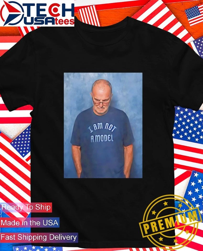 Marcelo Bielsa I'm not a model - Adult & Kids T-Shirts, Sweatshirts & Hoodies apparel design preview 1