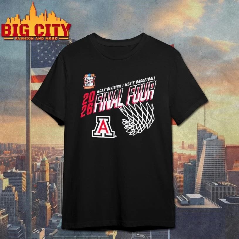 Arizona Wildcats 2026 NCAA Division I Men's - Adult & Kids T-Shirts, Sweatshirts & Hoodies apparel design preview 1