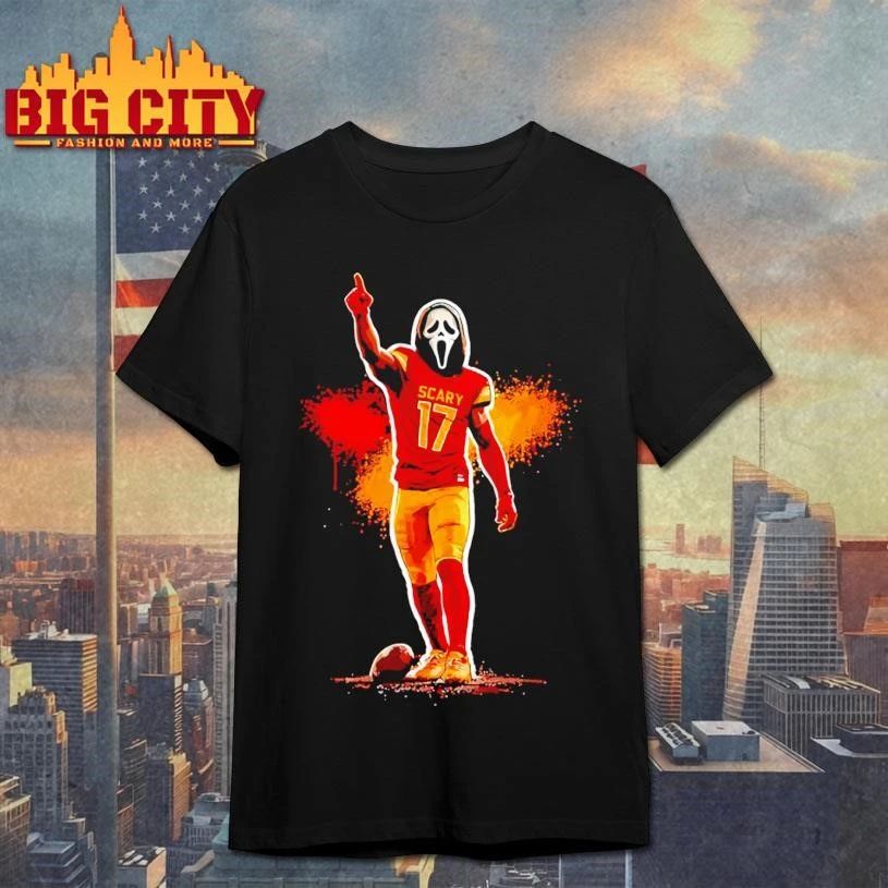 Hostface x Terry McLaurin Scary 17 Washington - Adult & Kids T-Shirts, Sweatshirts & Hoodies apparel design preview 1