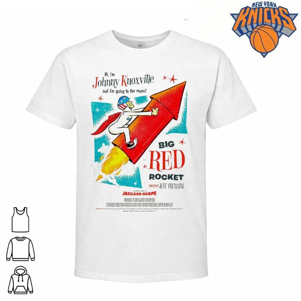 Johnny Knoxville Big Red Rocket Vintage Retro Jackass - Adult & Kids T-Shirts, Sweatshirts & Hoodies apparel design preview 1