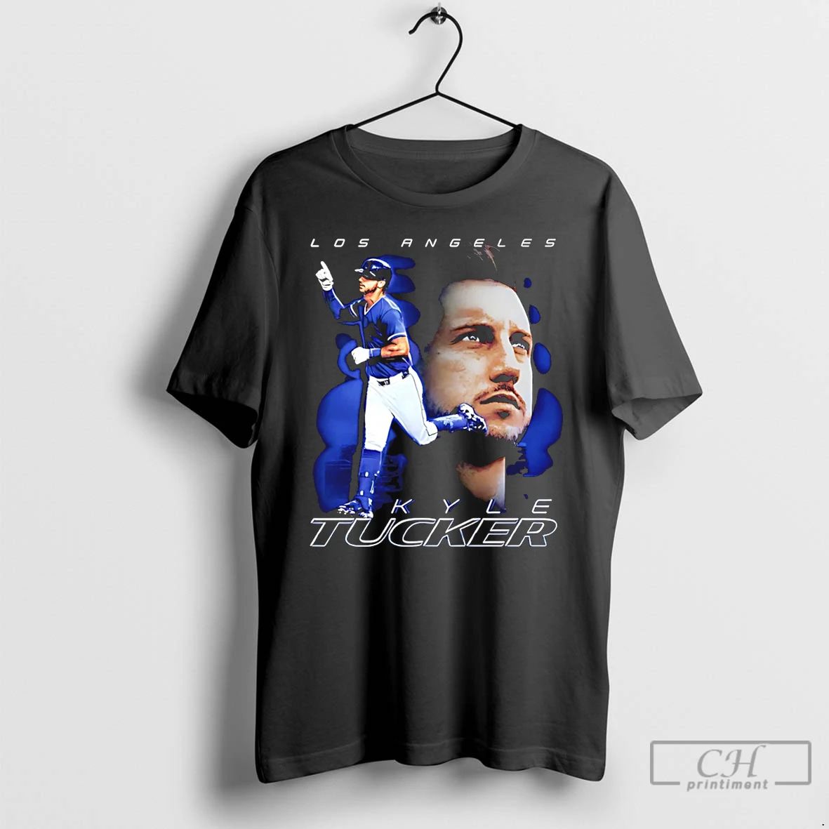Classic Kyle Tucker Los Angeles Dodgers Dual Vintage - Adult & Kids T-Shirts, Sweatshirts & Hoodies apparel design preview 1