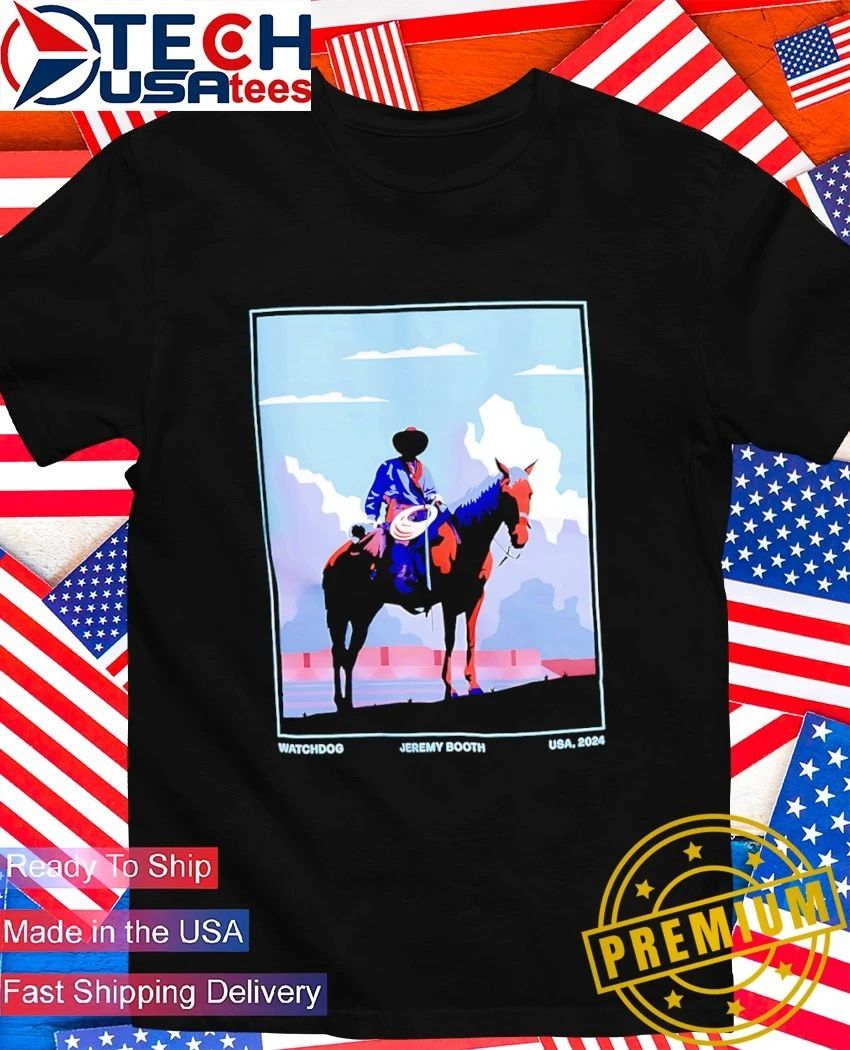 Jeremy Booth watch dog USA 2024 - Adult & Kids T-Shirts, Sweatshirts & Hoodies apparel design preview 1