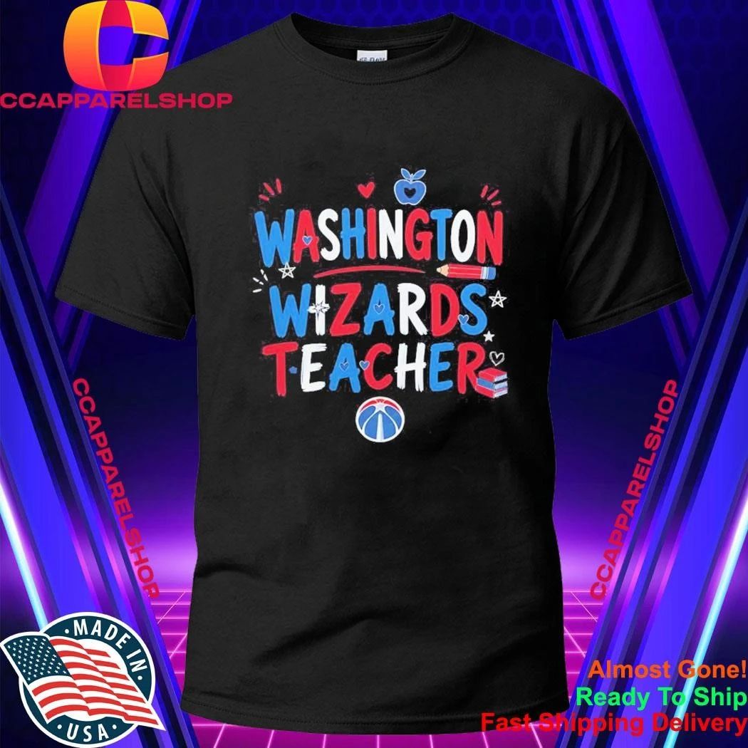 Washington Wizards Teacher basketball - Adult & Kids T-Shirts, Sweatshirts & Hoodies apparel design preview 1