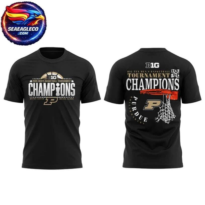 Purdue Boilermakers Big Ten Men's Basketball - Adult & Kids T-Shirts, Sweatshirts & Hoodies apparel design preview 1