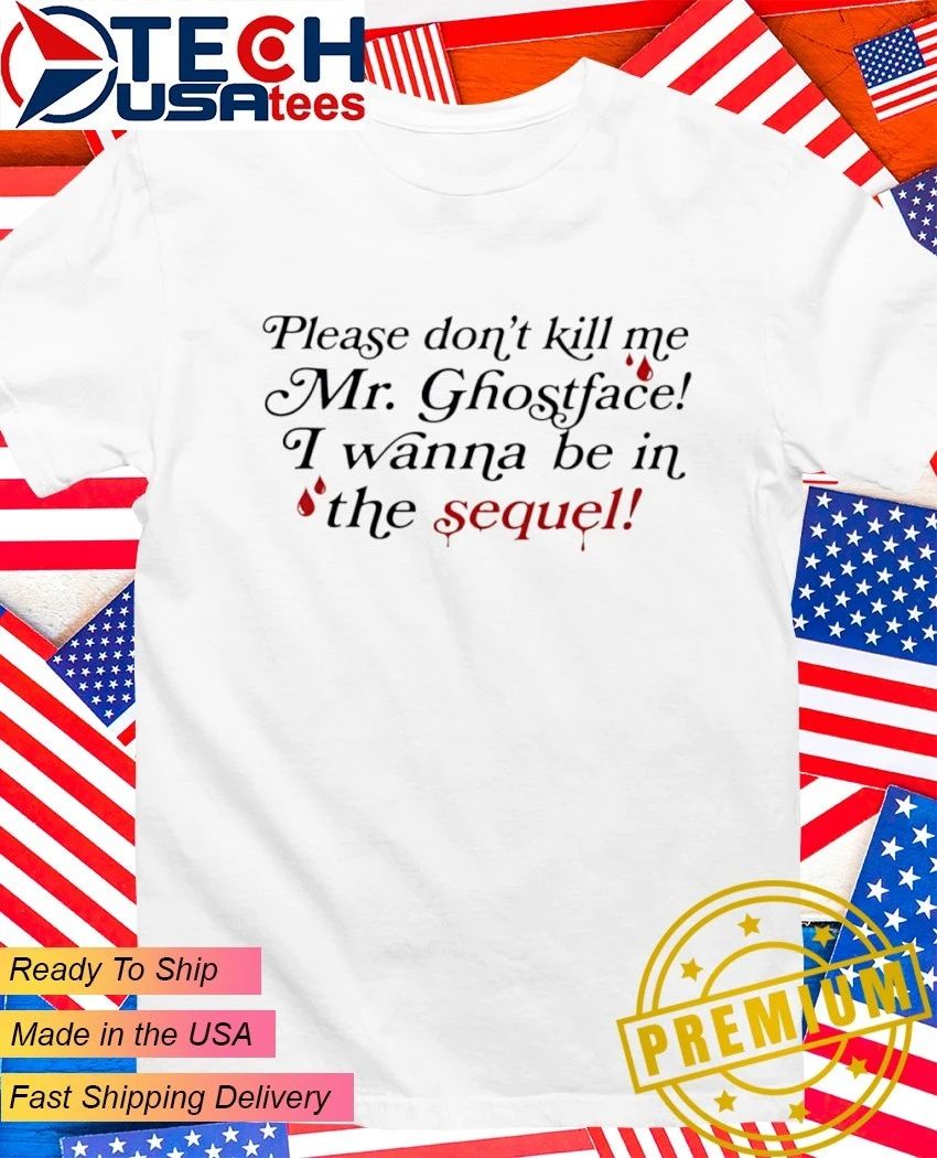 Paige Unwritten please dont kill me Mr. Ghostface I - Adult & Kids T-Shirts, Sweatshirts & Hoodies apparel design preview 1