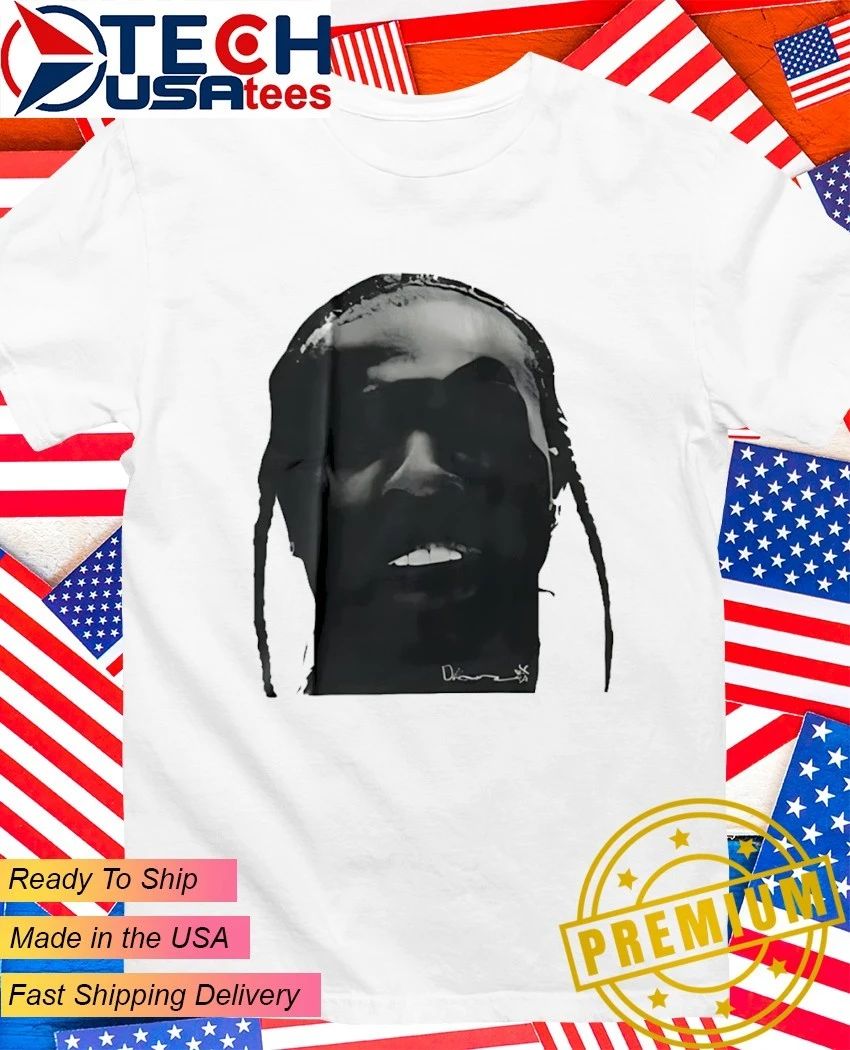 Travis wearing Pop Smoke swag head - Adult & Kids T-Shirts, Sweatshirts & Hoodies apparel design preview 1