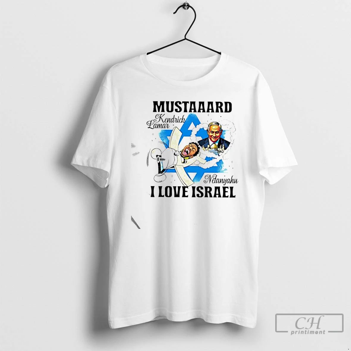 Classic Kendrick Lamar Mustaaard Netanyahu I Love - Adult & Kids T-Shirts, Sweatshirts & Hoodies apparel design preview 1