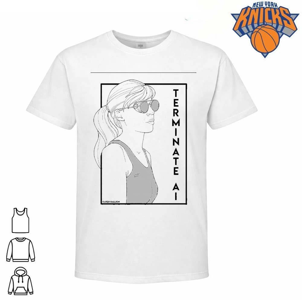 Terminate AI Sarah Connor Terminator Cyberpunk - Adult & Kids T-Shirts, Sweatshirts & Hoodies apparel design preview 1