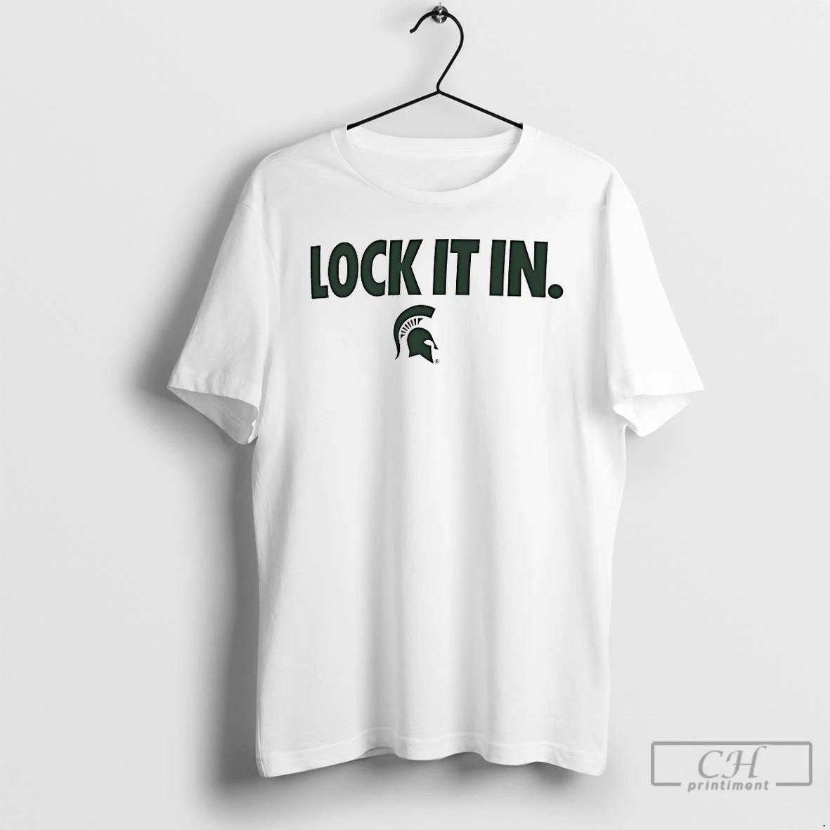 Classic Michigan State Spartans Lock It In 2026 - Adult & Kids T-Shirts, Sweatshirts & Hoodies apparel design preview 1