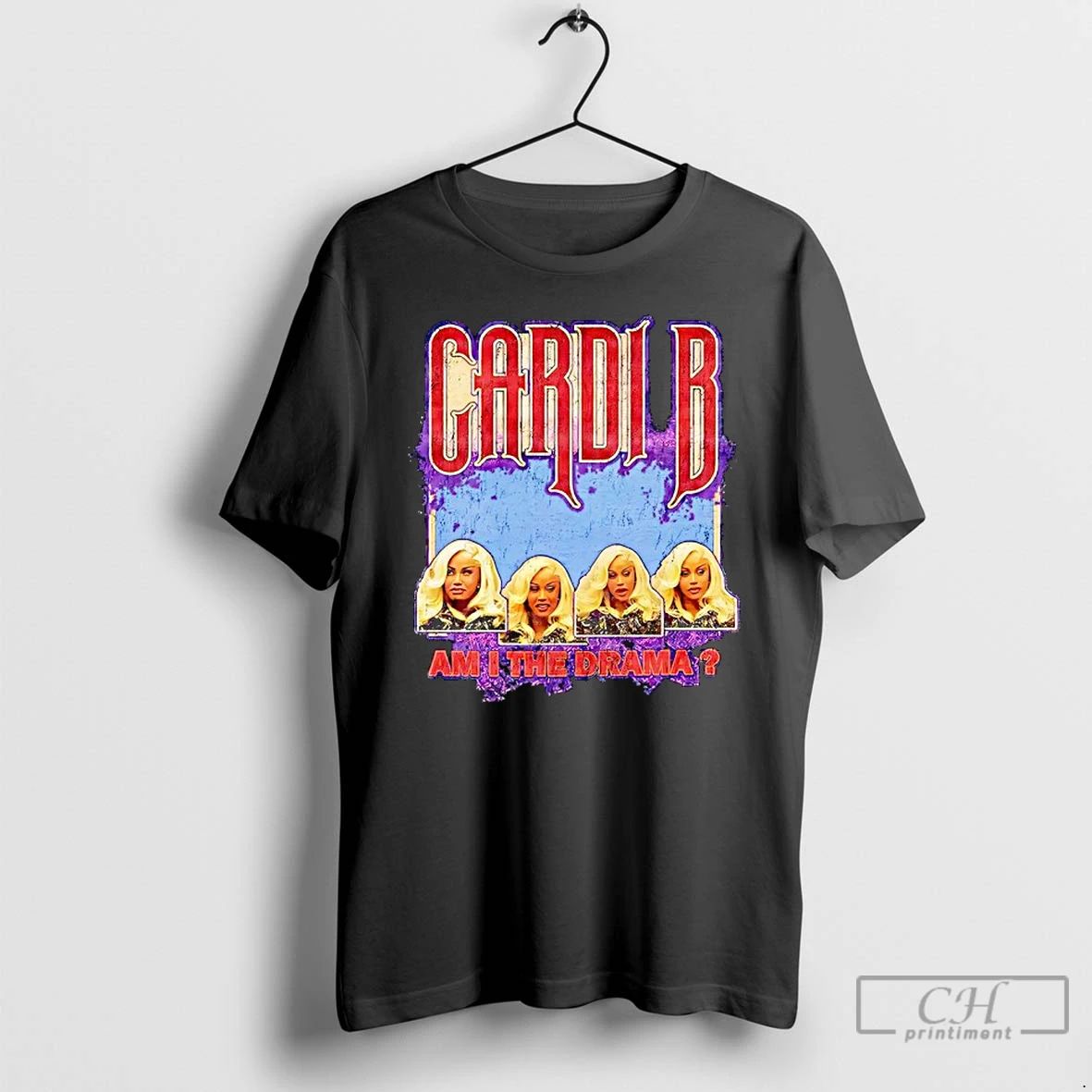 Classic Cardi B Am I The Drama Court - Adult & Kids T-Shirts, Sweatshirts & Hoodies apparel design preview 1