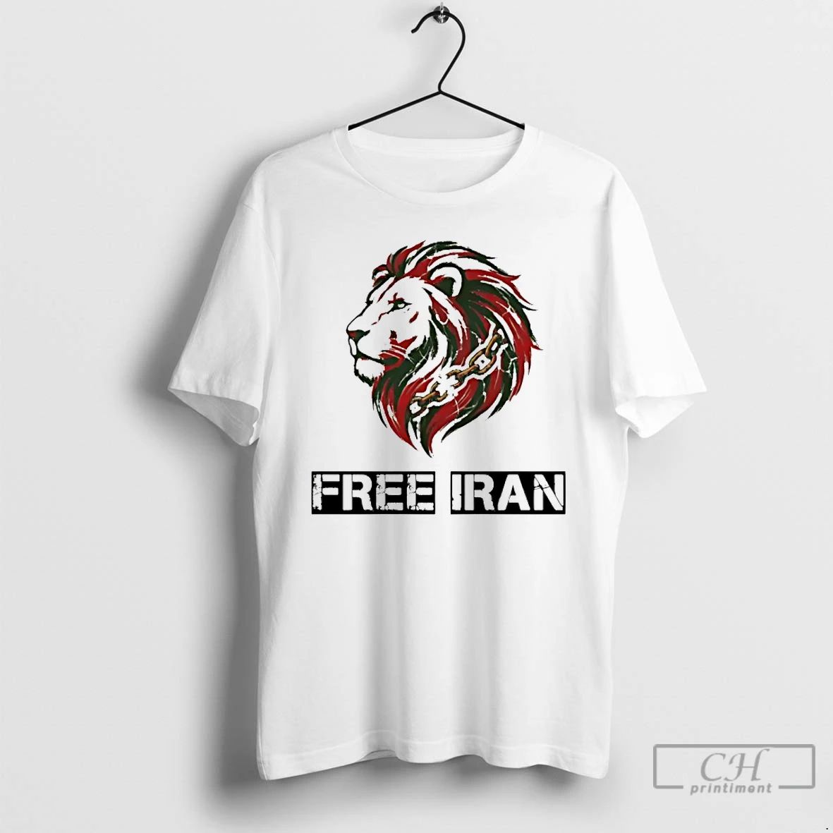 Classic Free Iran Political - Adult & Kids T-Shirts, Sweatshirts & Hoodies apparel design preview 1