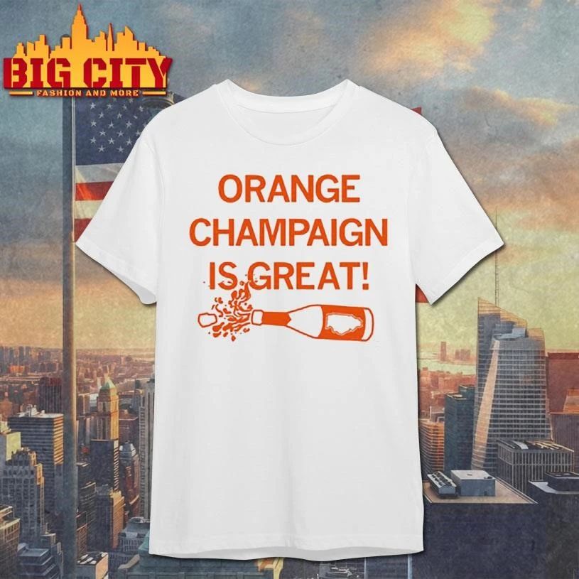 Orange champagne is great graphic - Adult & Kids T-Shirts, Sweatshirts & Hoodies apparel design preview 1