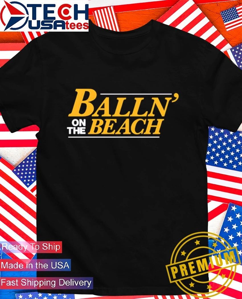 Los Angeles Sparks Balln' on the Beach - Adult & Kids T-Shirts, Sweatshirts & Hoodies apparel design preview 1