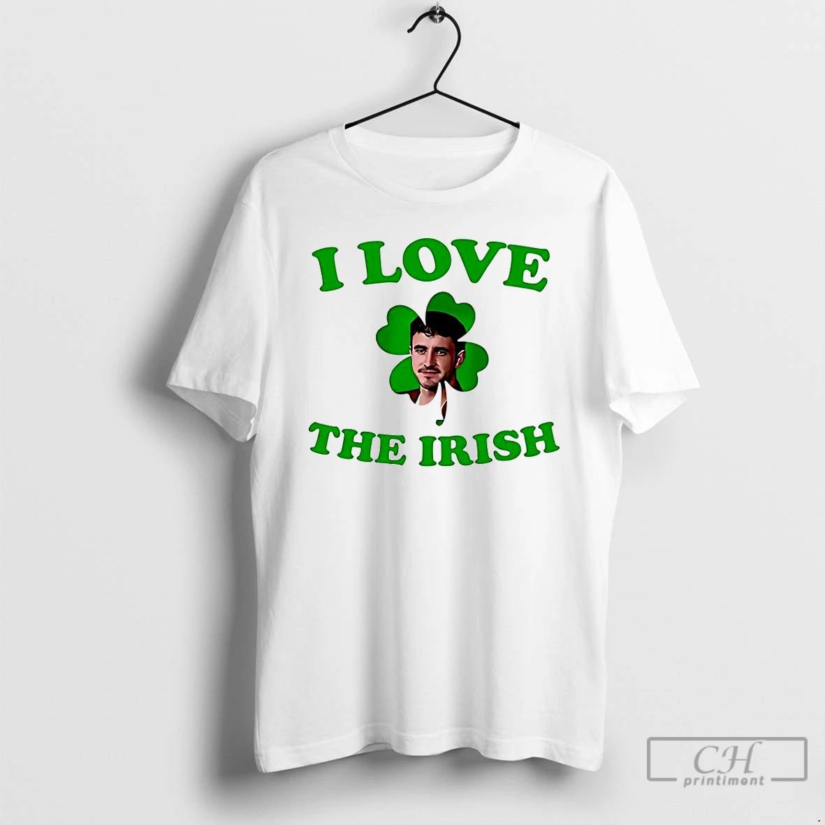 Classic Paul Mescal I Love The Irish St Patricks Day - Adult & Kids T-Shirts, Sweatshirts & Hoodies apparel design preview 1