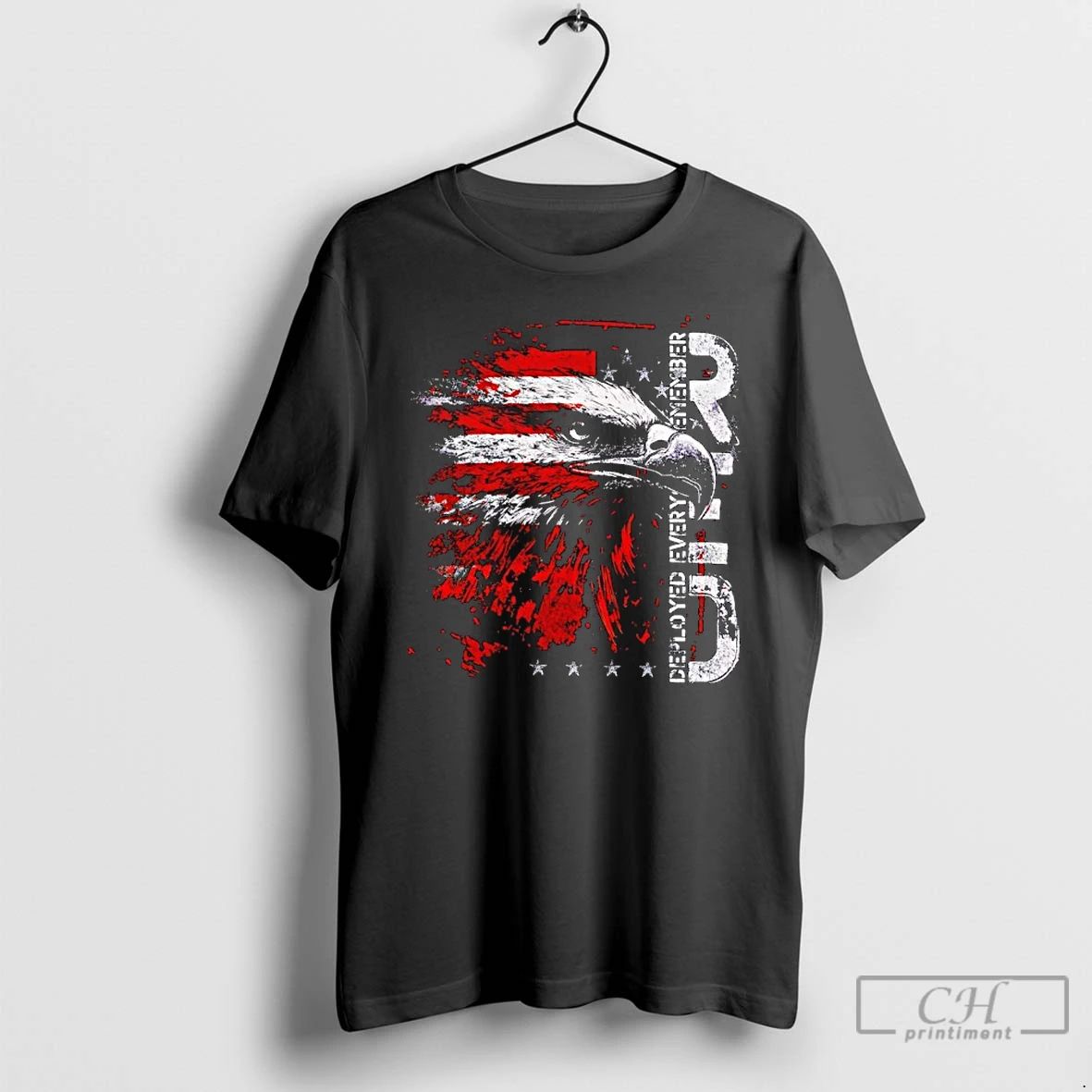 Classic R E D Eagle Blend Deployed Every Remember - Adult & Kids T-Shirts, Sweatshirts & Hoodies apparel design preview 1