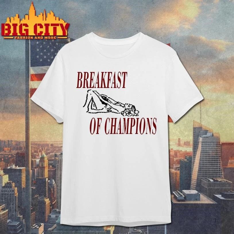 Breakfast of Champions Funny - Adult & Kids T-Shirts, Sweatshirts & Hoodies apparel design preview 1