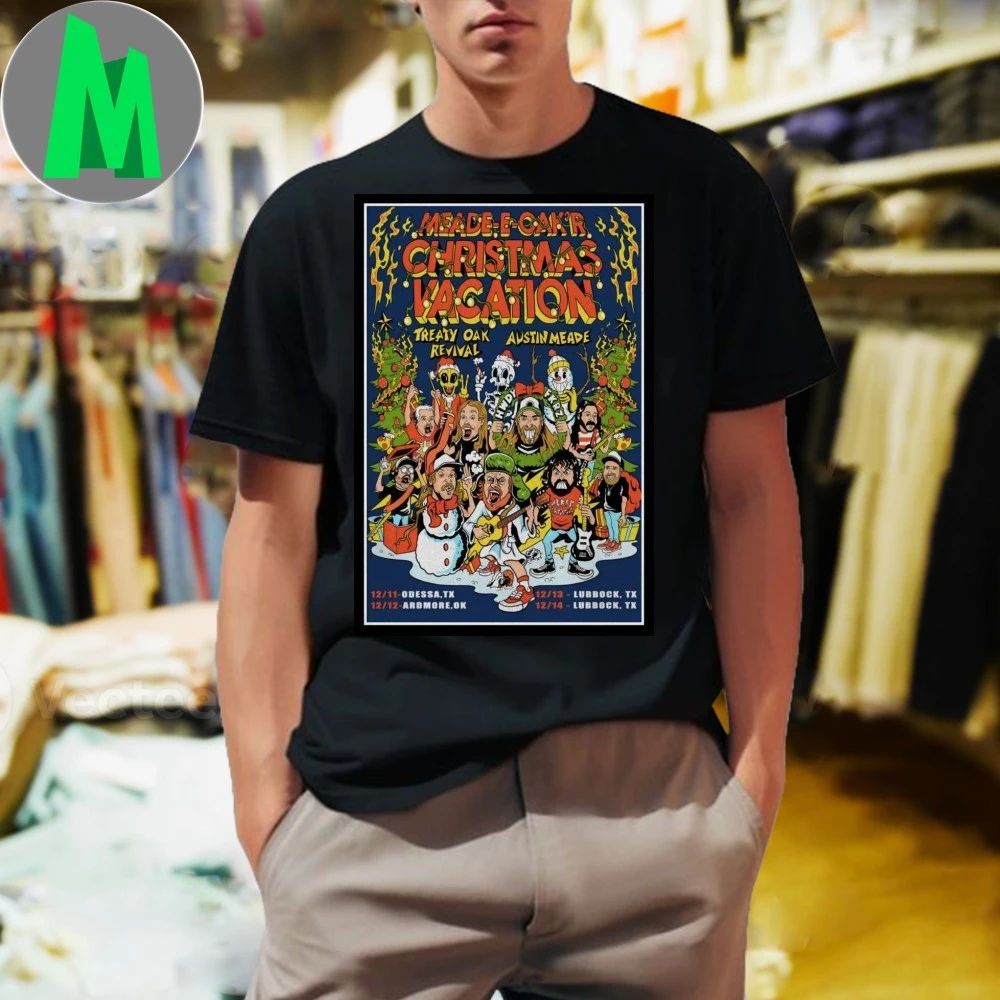 Meade-E-Oak'r Christmas Vacation Dec 12 2025 Ardmore - Adult & Kids T-Shirts, Sweatshirts & Hoodies apparel design preview 1