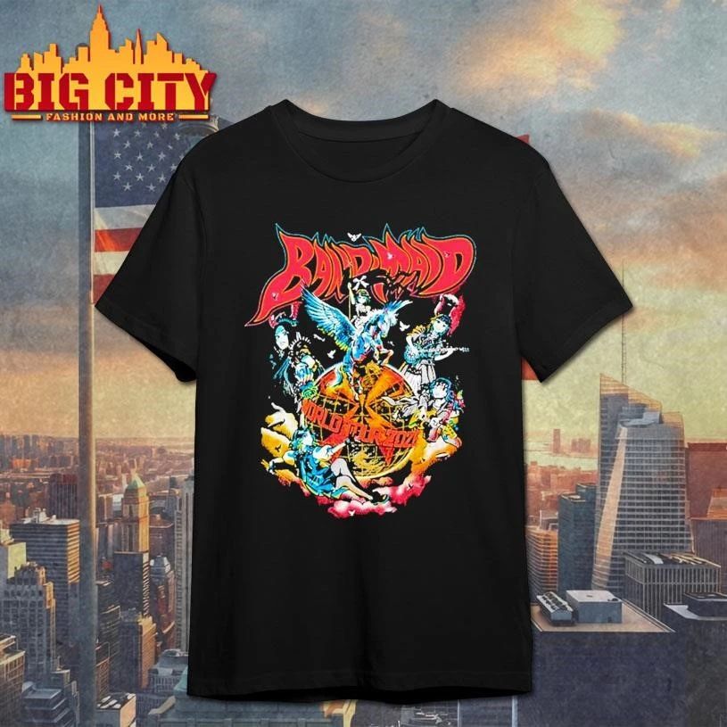 Band Maid World Tour 2026 Comic Art Exclusive For - Adult & Kids T-Shirts, Sweatshirts & Hoodies apparel design preview 1