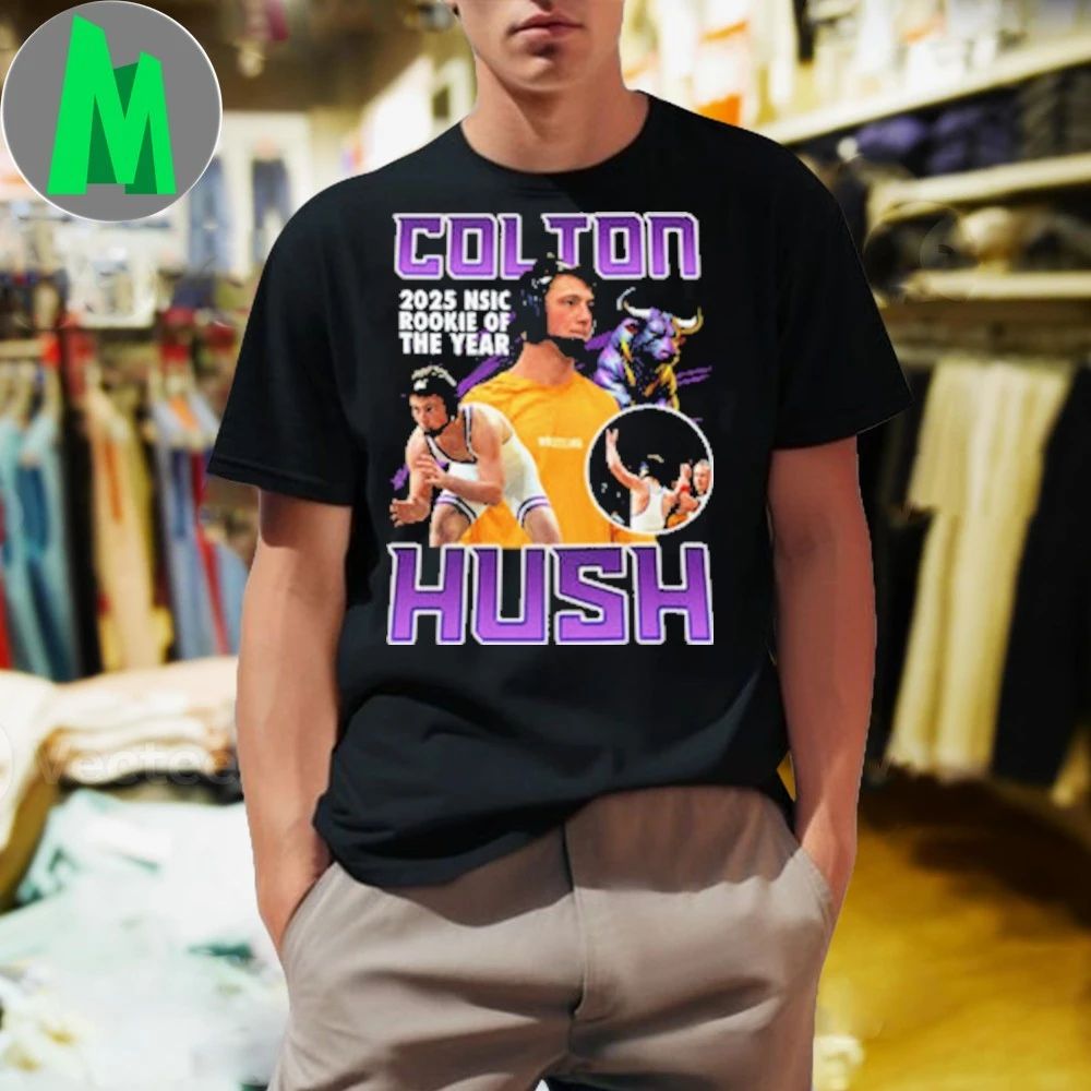 Colton Hush 2025 Nsic Rookie Of The Year - Adult & Kids T-Shirts, Sweatshirts & Hoodies apparel design preview 1
