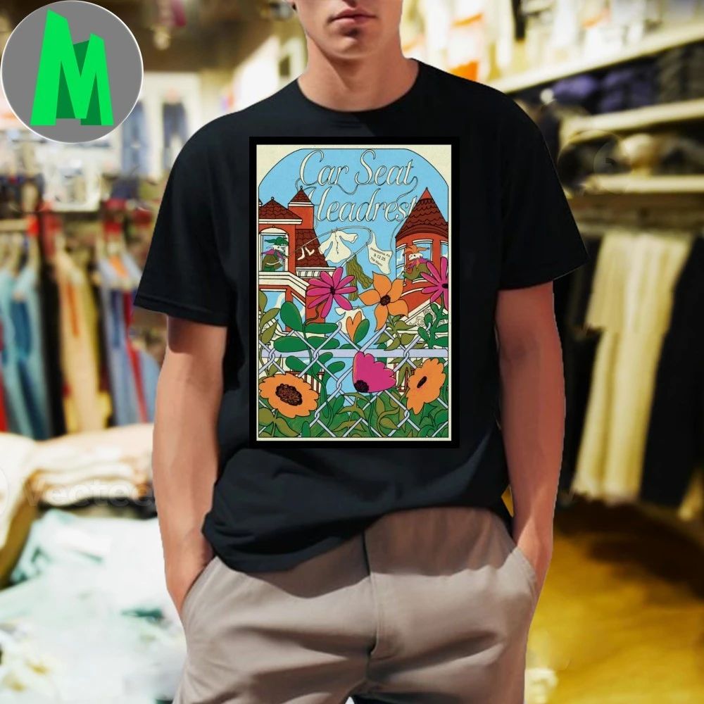 Poster Car Seat Headrest Tour Philadelphia, PA at The - Adult & Kids T-Shirts, Sweatshirts & Hoodies apparel design preview 1