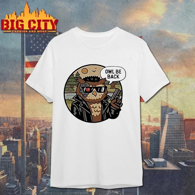 Owl Be Back Graphic Art - Adult & Kids T-Shirts, Sweatshirts & Hoodies apparel design preview 1
