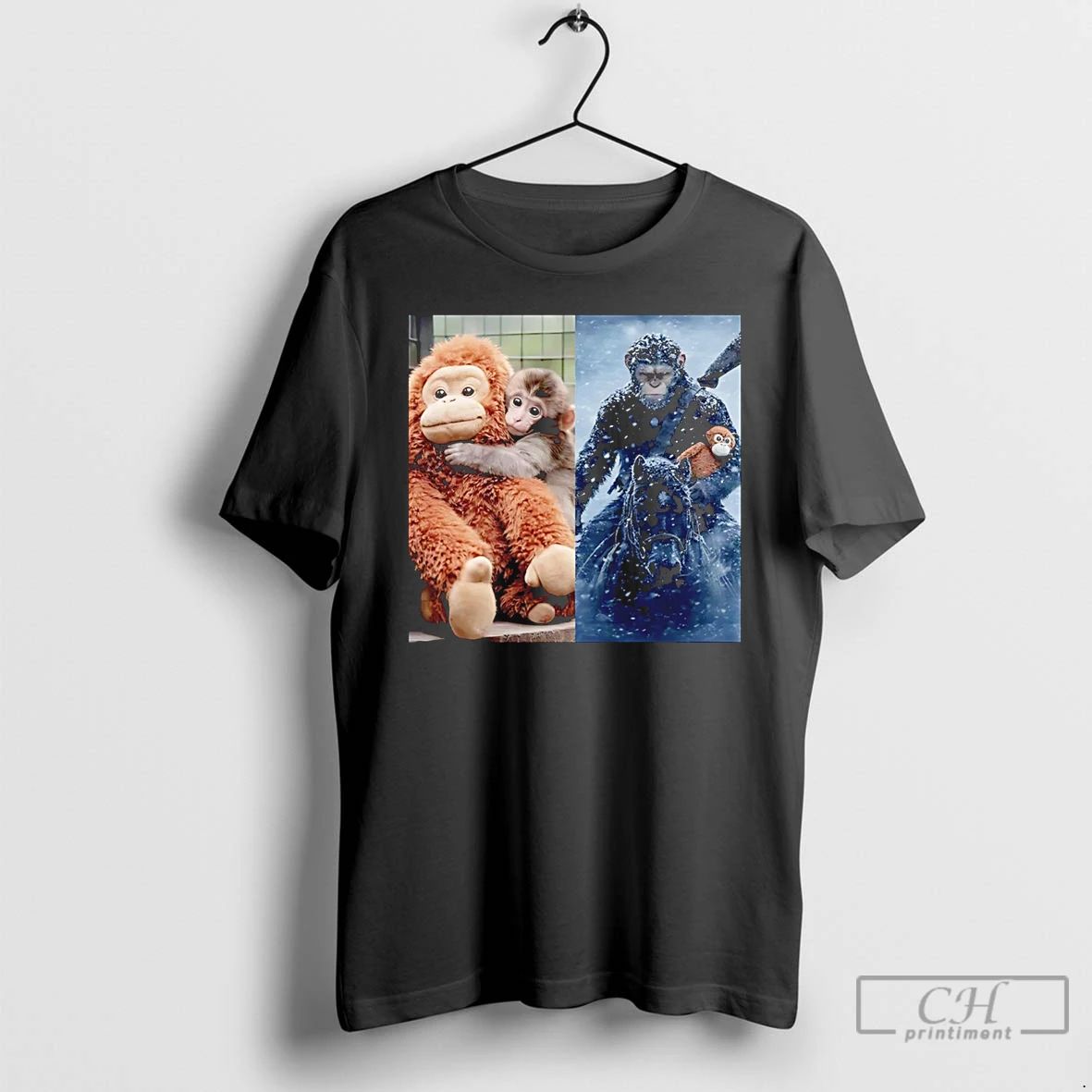 Classic Punch Kun Monkey As Young And Adults 2026 - Adult & Kids T-Shirts, Sweatshirts & Hoodies apparel design preview 1