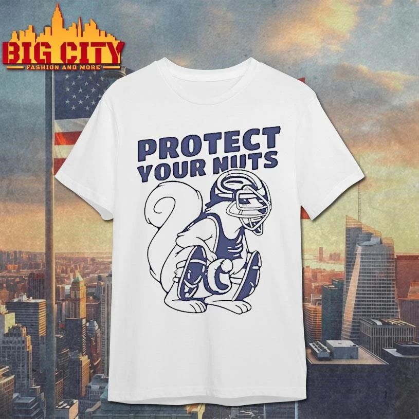 Protect Your Nuts Catcher Mom Funny Baseball Classic - Adult & Kids T-Shirts, Sweatshirts & Hoodies apparel design preview 1