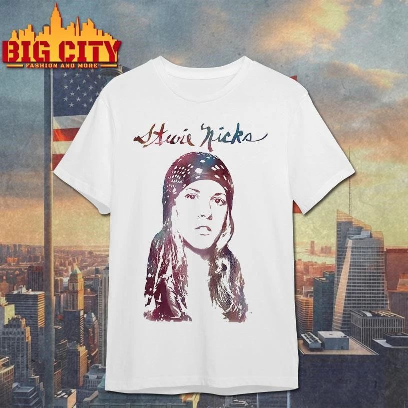 Stevie Nicks Tour 2025 Head Scarf Photo Vintage - Adult & Kids T-Shirts, Sweatshirts & Hoodies apparel design preview 1