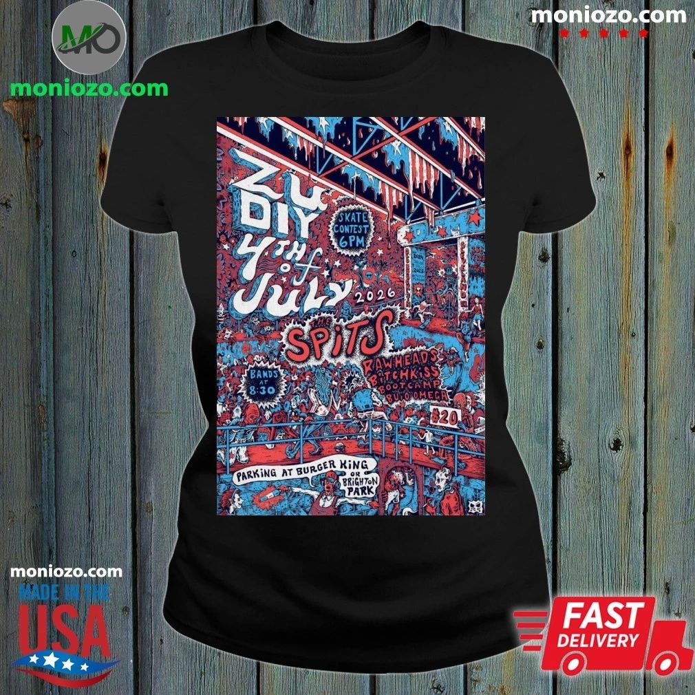 The Spirits July 4 2026 Zu Diy In Cleveland OH Poster - Adult & Kids T-Shirts, Sweatshirts & Hoodies apparel design preview 1