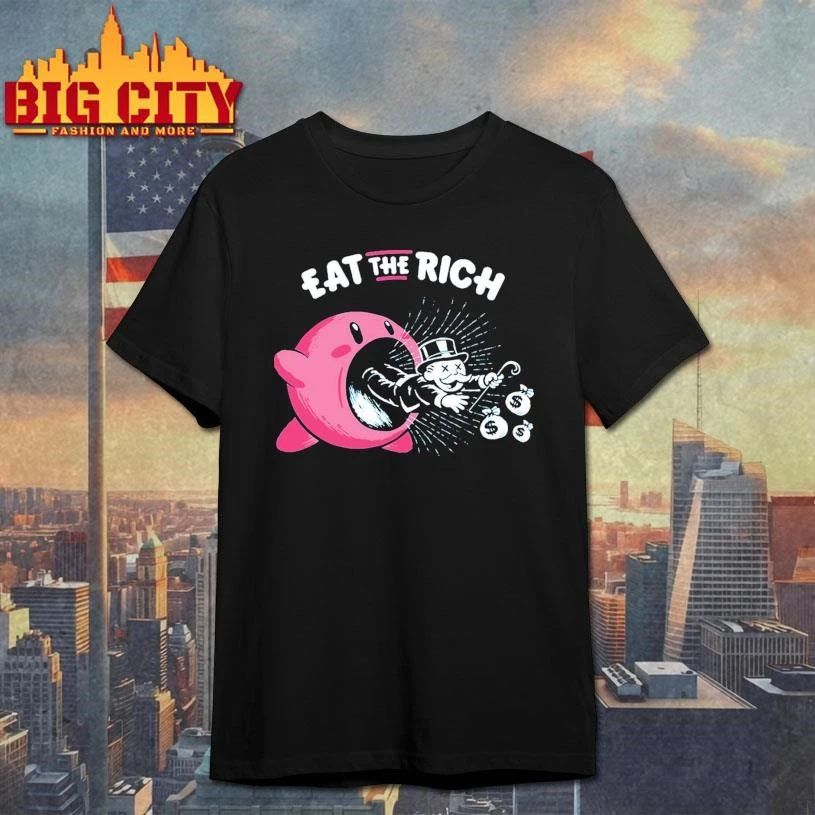 Eat The Rich Funny Art - Adult & Kids T-Shirts, Sweatshirts & Hoodies apparel design preview 1