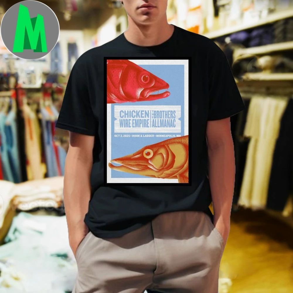 Chicken Wire Empire Tour Minneapolis, Minnesota 2025 - Adult & Kids T-Shirts, Sweatshirts & Hoodies apparel design preview 1