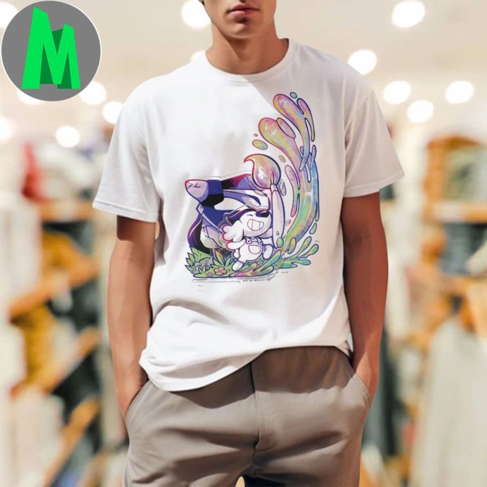 A Splash of Color acrylic standee - Adult & Kids T-Shirts, Sweatshirts & Hoodies apparel design preview 1