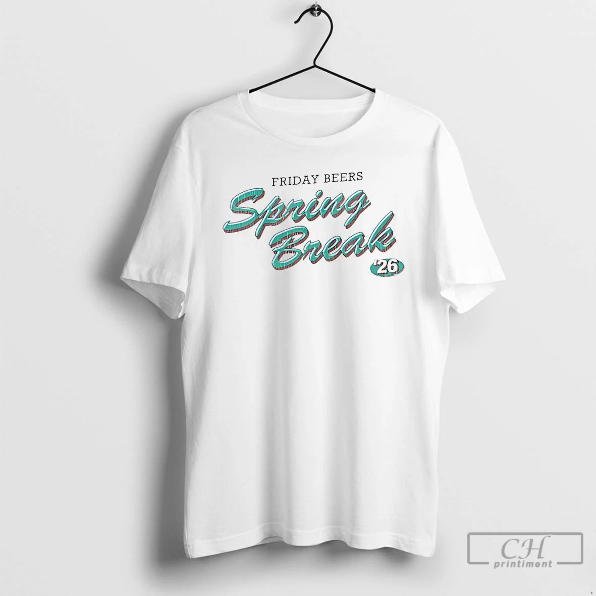 Classic Spring Break 26 Friday Beers - Adult & Kids T-Shirts, Sweatshirts & Hoodies apparel design preview 1