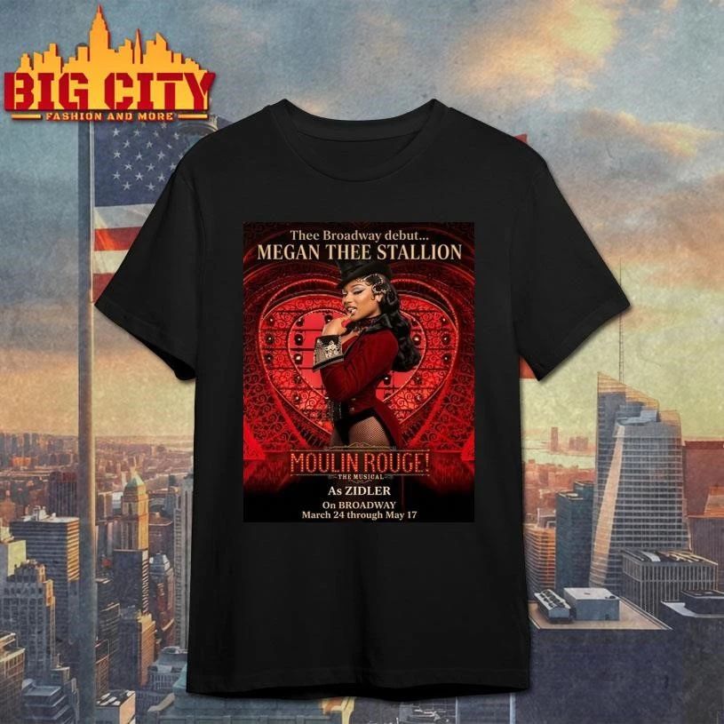 Megan Thee Stallion Broadway Debut As Zidler In - Adult & Kids T-Shirts, Sweatshirts & Hoodies apparel design preview 1