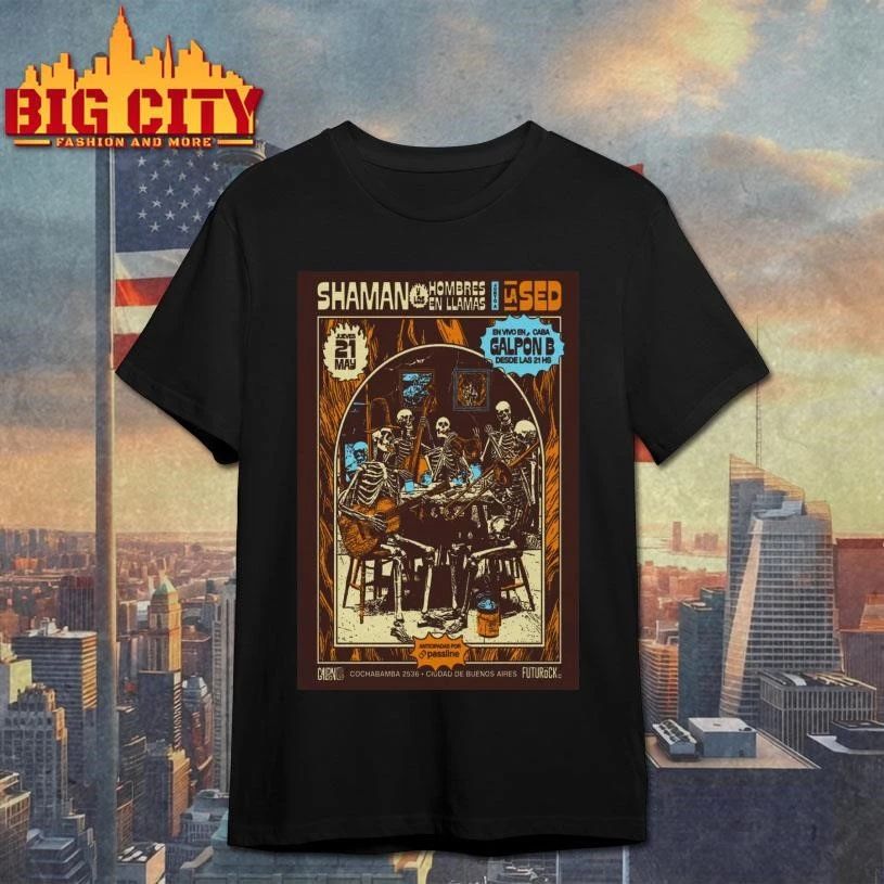 Shaman Herrera At Galpon B In Argentina On May 21, - Adult & Kids T-Shirts, Sweatshirts & Hoodies apparel design preview 1