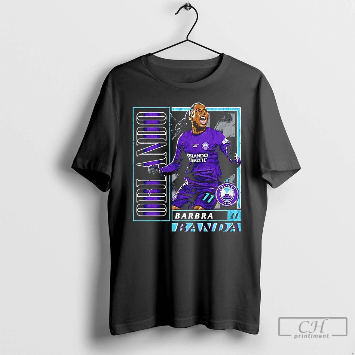 Classic Barbra Banda Orlando Pride Vintage Card - Adult & Kids T-Shirts, Sweatshirts & Hoodies apparel design preview 1