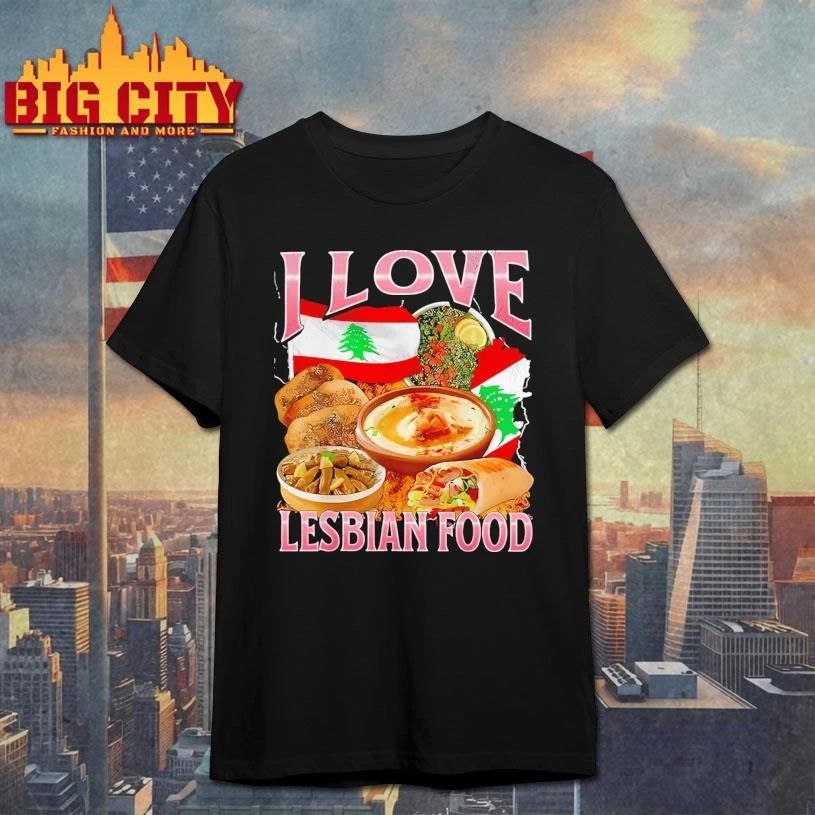 I Love Lesbian Food Graphic - Adult & Kids T-Shirts, Sweatshirts & Hoodies apparel design preview 1