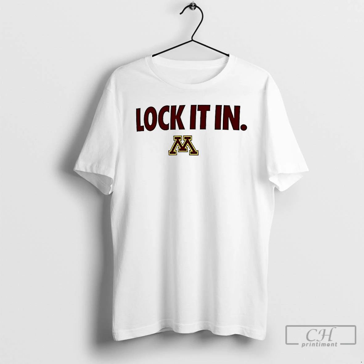 Classic Minnesota Golden Gophers Lock It In 2026 - Adult & Kids T-Shirts, Sweatshirts & Hoodies apparel design preview 1