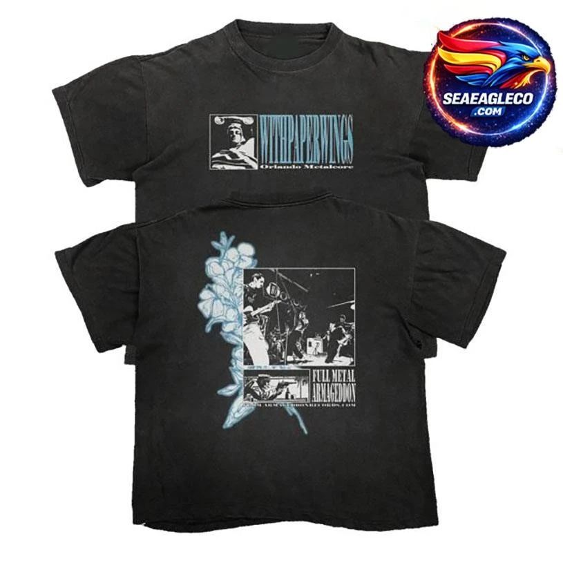 Armageddon Records Withpaperwings Full Metal Two - Adult & Kids T-Shirts, Sweatshirts & Hoodies apparel design preview 1