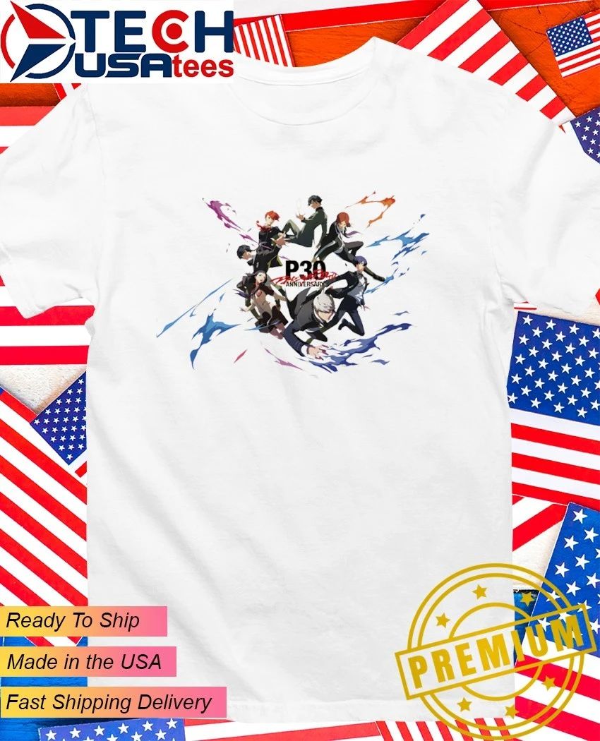 P30 Persona 30th anniversary - Adult & Kids T-Shirts, Sweatshirts & Hoodies apparel design preview 1