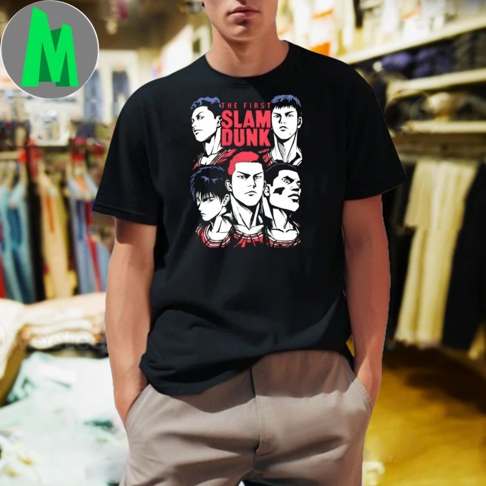 Vibes Manga Vintage Sports Youth Basketball - Adult & Kids T-Shirts, Sweatshirts & Hoodies apparel design preview 1