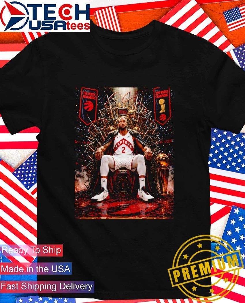 Kawhi Leonard Toronto Raptors Basketball The North - Adult & Kids T-Shirts, Sweatshirts & Hoodies apparel design preview 1