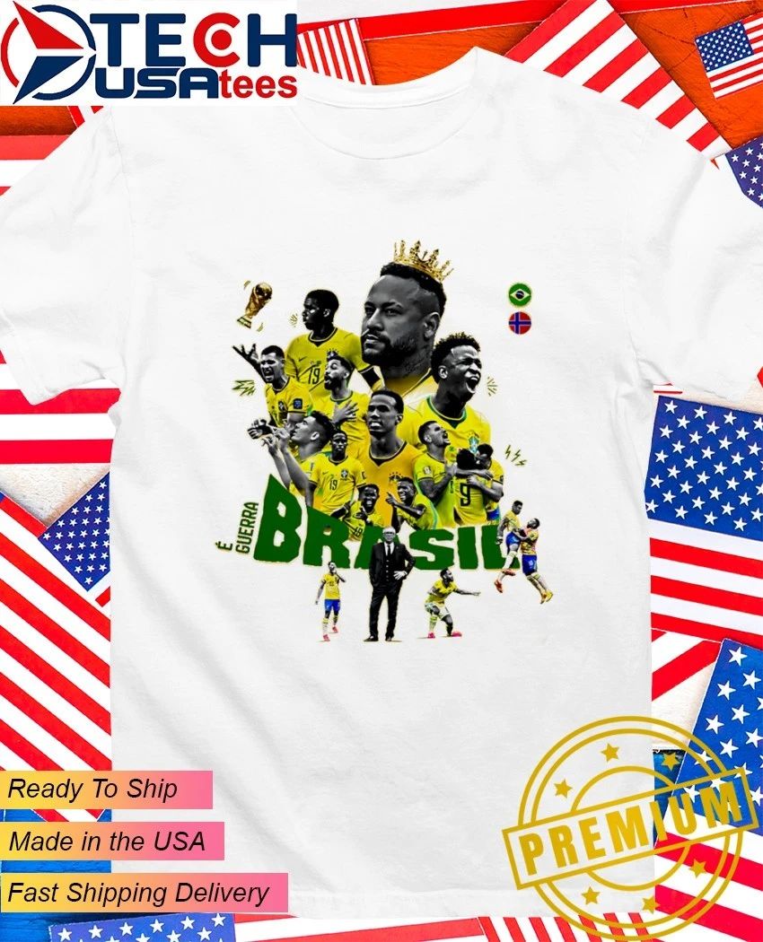 É Guerra Brasil 2026 World Cup - Adult & Kids T-Shirts, Sweatshirts & Hoodies apparel design preview 1