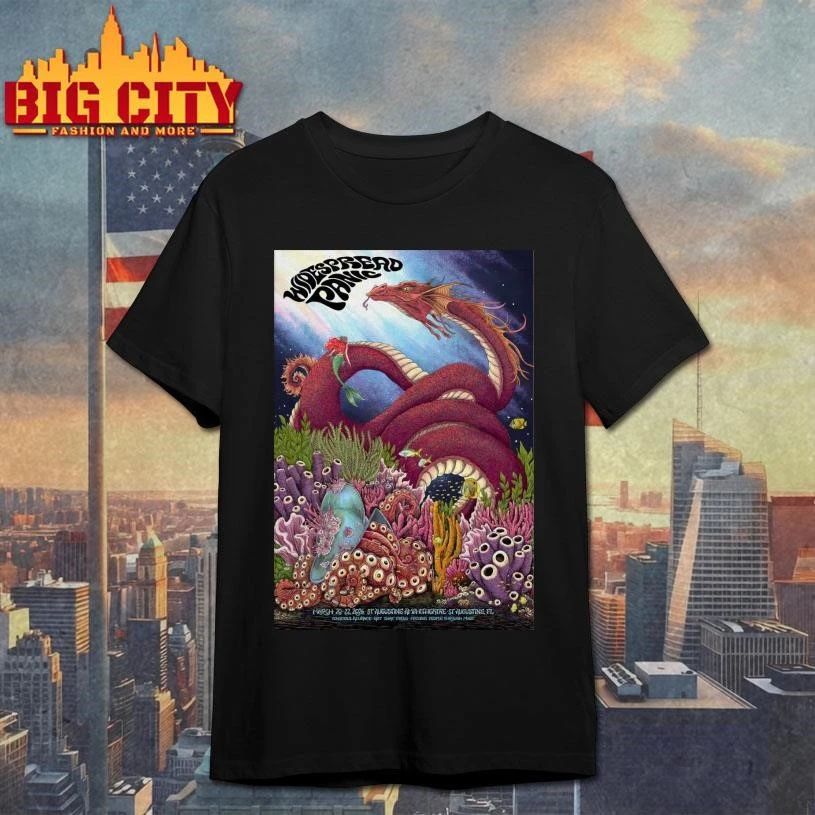 Widespread Panic St. Augustine Amphitheatre In FL Mar - Adult & Kids T-Shirts, Sweatshirts & Hoodies apparel design preview 1
