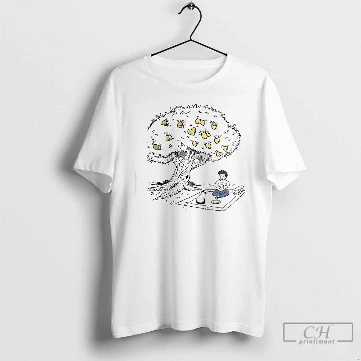 Classic Charles And Merv Under The Lemon Tree - Adult & Kids T-Shirts, Sweatshirts & Hoodies apparel design preview 1