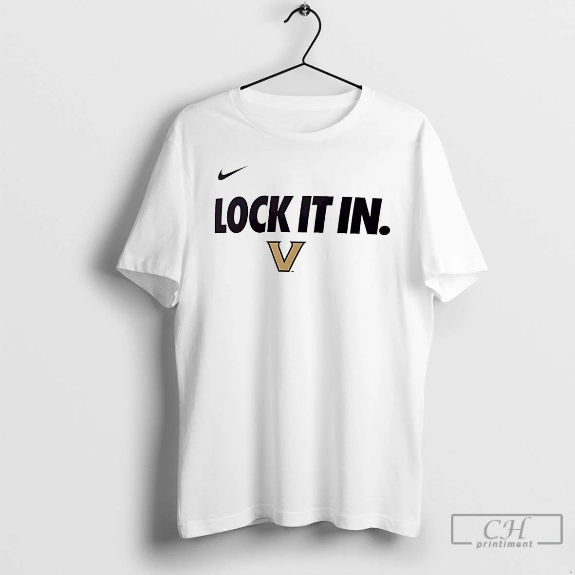 Classic Vanderbilt Commodores Lock It In Logo - Adult & Kids T-Shirts, Sweatshirts & Hoodies apparel design preview 1